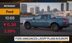 Акцията на Ford не поскъпна след обявените съкращения