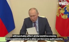 Путин: Изключването на руските енергийни източници ще има глобален отзвук