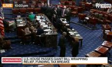 Сенатът прие стимулите в закон от 6000 страници