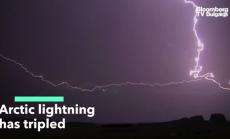 Трикратно повече гръмотевични бури в Арктика