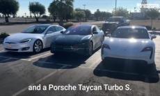 Кой електромобил има най-добрата батерия - Model S, Porsche Taycan или Lucid Air