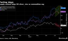 Графика на деня: Кои метали сияят напук на отслабващото рали