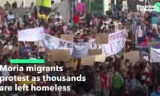 Мигрантите в Гърция протестират