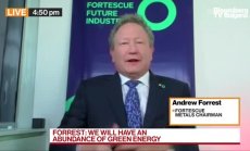 Fortescue: Зелената енергия е нужна, защото е евтина