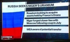 Русия се интересува от покупка на уранови активи в Нигер