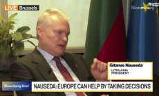 Науседа: Говорим за възможно присъствие на европейски военни след примирието