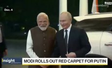 Моди постла червения килим за Путин