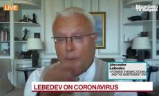 Александър Лебедев и данните за Covid в Русия