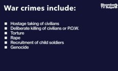 Какво означава военни престъпления