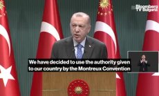 Турция ще приложи Конвенцията от Монтрьо за военни кораби в проливите