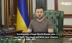 Зеленски призова руснаците да не допускат да станат като Северна Корея