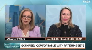 Шнабел от ЕЦБ каза, че е съгласна със залозите за повишение