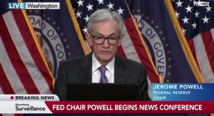 Пауъл каза, че инфлацията намалява, но остава