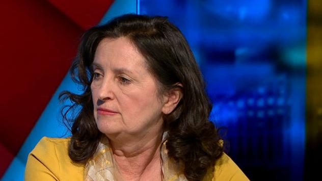 Доц. Даниела Бобева, бивш вицепремиер, VUZF Lab. Снимка: Bloomberg TV Bulgaria