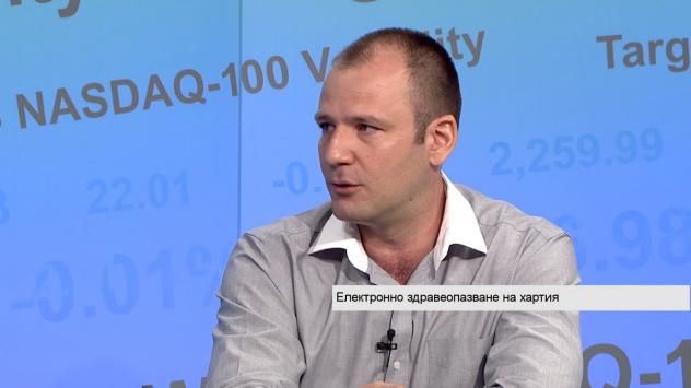 Живко Иванов, финансист. Снимка: Bloomberg TV Bulgaria