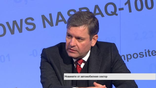 Калоян Желев, автомобилен експерт. Снимка: Bloomberg TV Bulgaria 