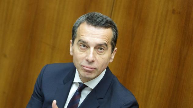  Австрийският канцлер Кристиян Керн. Снимка: Lisi Niesner/Bloomberg 