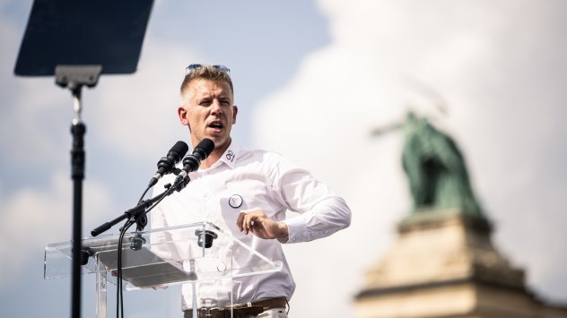 Петер Магяр. Снимка: Акос Стилър/Bloomberg