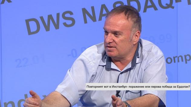 Проф. Владимир Чуков, арабист. Снимка: Bloomberg TV Bulgaria 