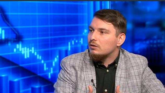 Адриан Николов, анализатор в ИПИ. Снимка: Bloomberg TV Bulgaria 
