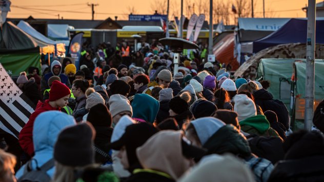 Бежанците бягащи от Украйна след инвазията на Русия ще получат