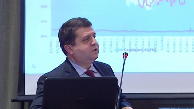 Васил Големански, изп. директор на Централен депозитар. Снимка: Bloomberg TV Bulgaria