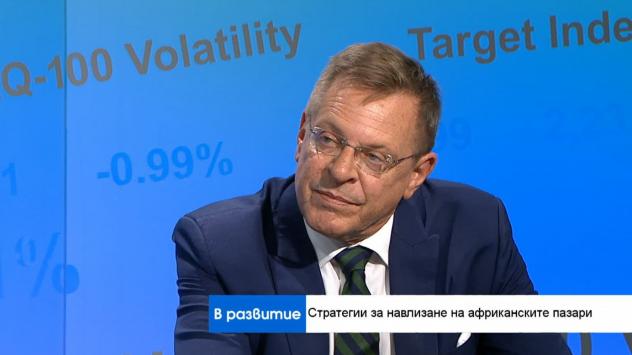 Франсис Джон Брей, член на Борда на директорите на Приста Ойл Холдинг и бивш Генерален Консул на САЩ в Нигерия. Снимка: Bloomberg TV Bulgaria 