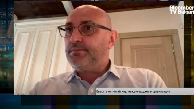 Милен Керемедчиев, бивш зам.-министър външните работи и на икономиката. Снимка: Bloomberg TV Bulgaria 