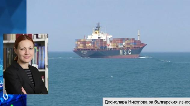 Десислава Николова, главен икономист в Института за пазарна икономика. Снимка: Bloomberg TV Bulgaria