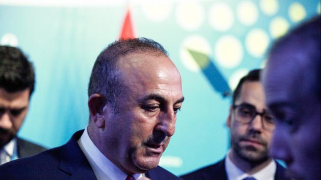 Турският външен министър Мевлют Чавушоглу. Снимка: Erica Canepa/Bloomberg