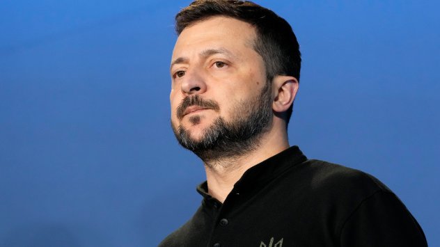 Володимир Зеленски, президент на Украйна, на срещата за Пакта за Украйна по време на срещата на върха на НАТО във Вашингтон, САЩ, в четвъртък, 11 юли 2024 г. Снимка: Крис Клепонис/CNP/Bloomberg