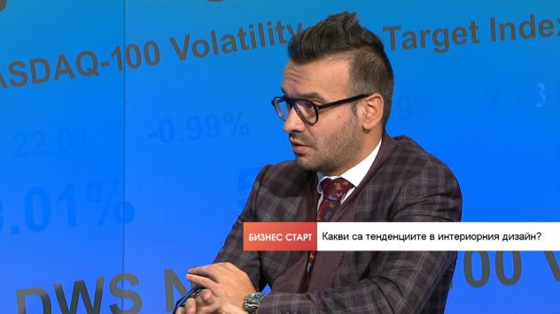 Арх. Павел Янев, основател на архитектурно студио ALL in STUDIO. Снимка: Bloomberg TV Bulgaria