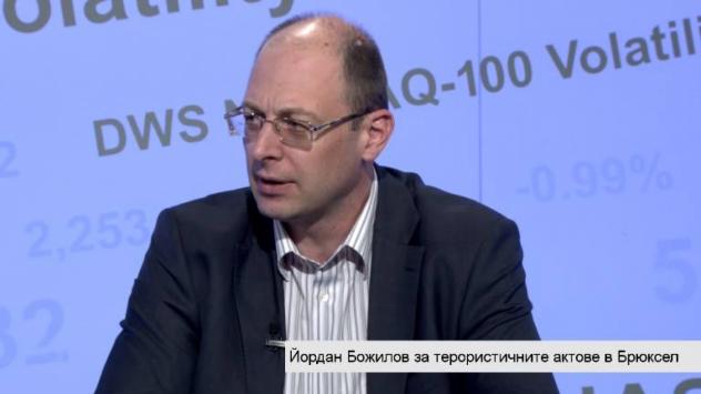 Йордан Божилов, председател на Софийския форум за сигурност. Снимка: Bloomberg TV Bulgaria