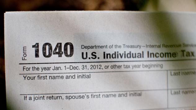 Американски данъчни формуляри Снимка: Daniel Acker/Bloomberg