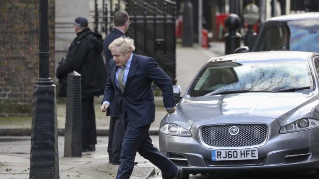 Британският премиер Борис Джонсън. Снимка: Chris Ratcliffe/Bloomberg