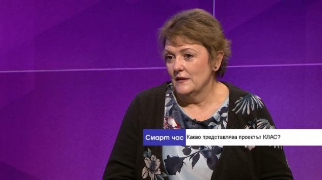 Любов Панайотова от фондация „Европейски институт“. Снимка: Bloomberg TV Bulgaria