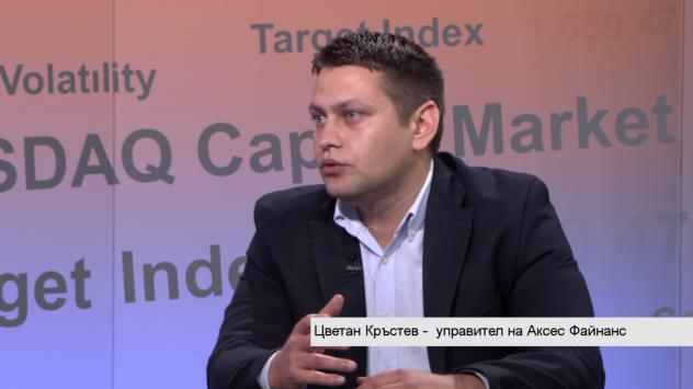 Цветан Кръстев, управител на Аксес Файнанс. Снимка: Bloomberg TV Bulgaria