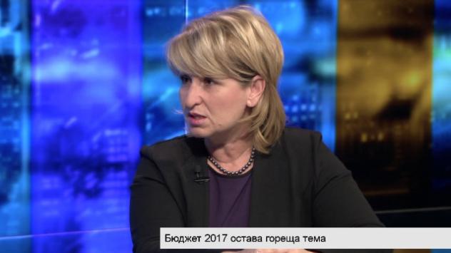 Зам.-председателят на Комисията по бюджет и финанси Диана Йорданова. Снимка: Bloomberg TV Bulgaria