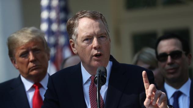 Tърговският представител на САЩ Робърт Лайтхайзър. Снимка: Andrew Harrer/Bloomberg