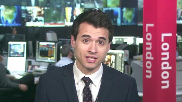 Себастиян Салек, Bloomberg TV London. Снимка: Bloomberg TV Bulgaria 