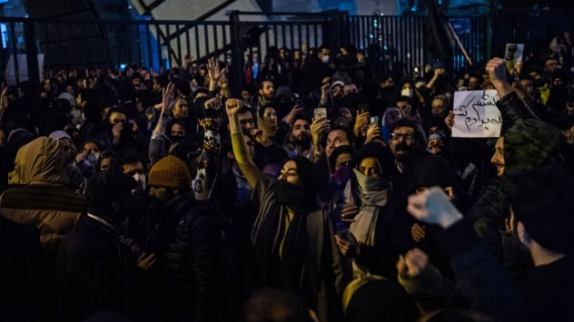 Броят на убитите по време на иранските протести, предизвикани от