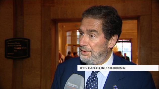 Майкъл Христидис, генерален секретар на Организацията за черноморско икономическо сътрудничество и бивш посланик на Гърция в България. Снимка: Bloomberg TV Bulgaria