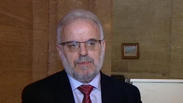 Талат Джафери, председател на парламента на Република Северна Македония. Снимка: Bloomberg TV Bulgaria