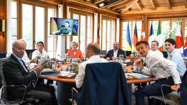 Когато лидерите на Г 7 се събраха в Баварските Алпи през