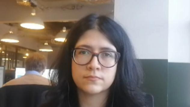 Мария Спирова, журналист. Снимка: Bloomberg TV Bulgaria 