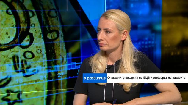 Д-р Магдалена Иванова, главен редактор на Bloombergtv.bg. Снимка: Bloomberg TV Bulgaria