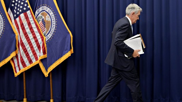 Гуверньорът на Фед Джером Пауъл. Снимка: Al Drago/Bloomberg