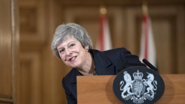 Британският премиер Тереза Мей. Снимка: David Levenson/Bloomberg