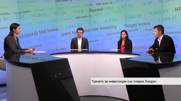 Мария Маринова, Георги Пенчев и Александър Терзийски. Снимка: Bloomberg TV Bulgaria