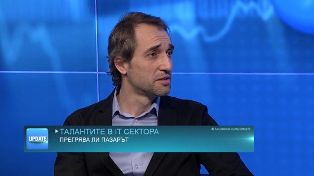 Димитър Димитров, гл. изп. директор на Digital Lites. Снимка: Bloomberg TV Bulgaria